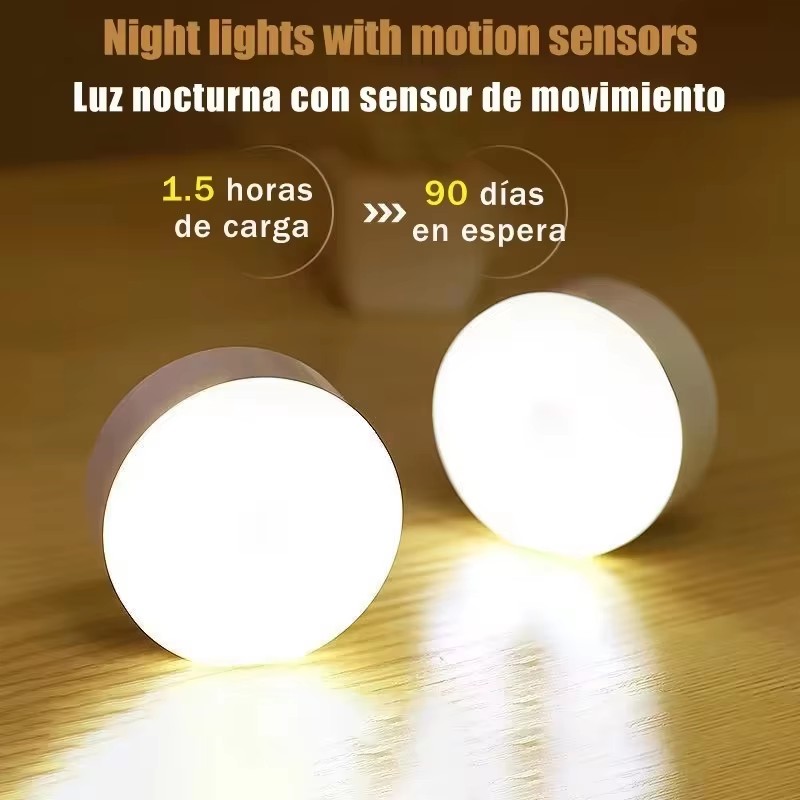 Ldr Light Sensor - Luz Nocturna LED Recargable por USB