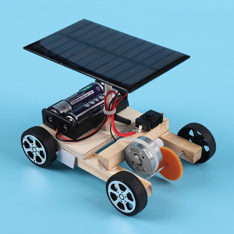 Diy Electronics Motor - Ensamblar coche Solar inventos creativos capacidad