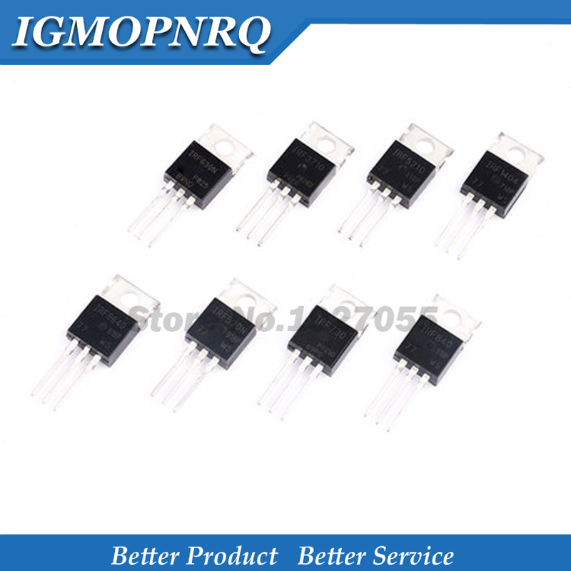 Lm317 Voltage Regulator - Transistor piezas IRF510, IRF520, IRF540, IRF640,