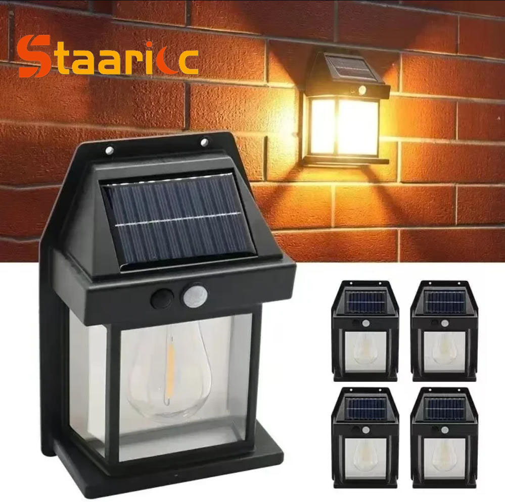 Ldr Light Sensor - Lámpara Solar de Pared para Exteriores