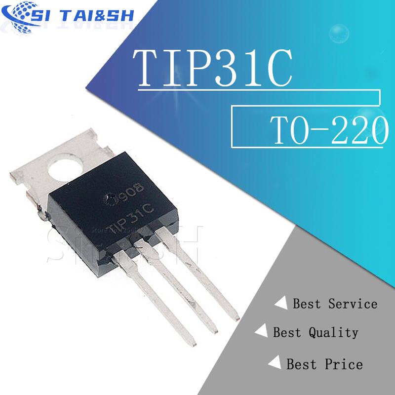 Lm317 Voltage Regulator - Transistor TIP31C TIP32C TIP41C TIP42C LM317T