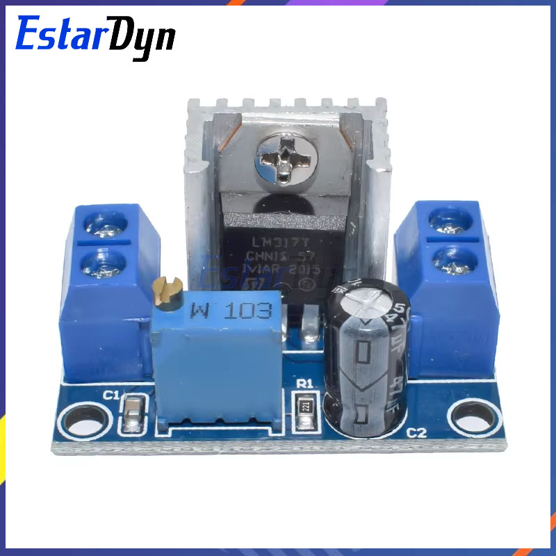 Lm317 Voltage Regulator - Estardyn LM317 regulador lineal de voltaje