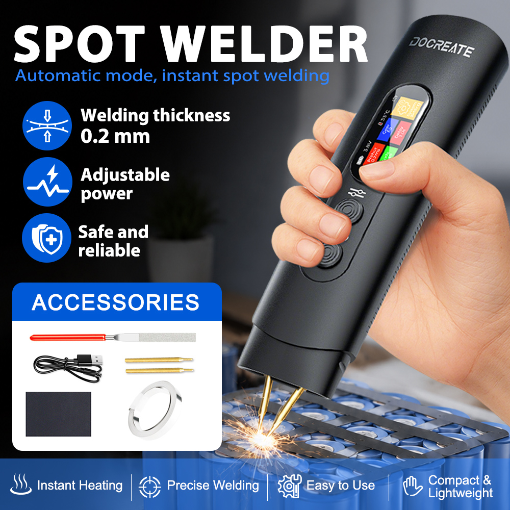 Diy Electronics Spot Welder - Soldadora de Puntos de Doble Pulso