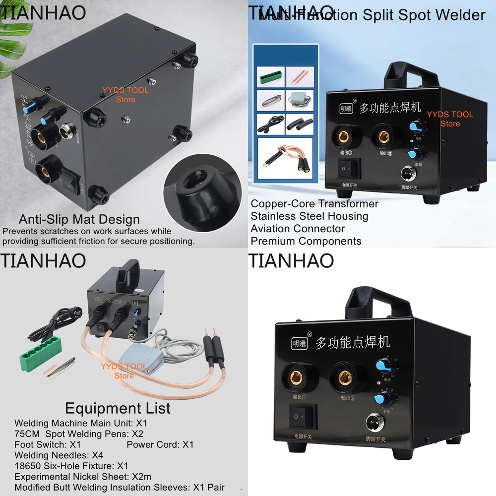 Diy Electronics Spot Welder - Lápiz de Soldadura por Puntos Compacto