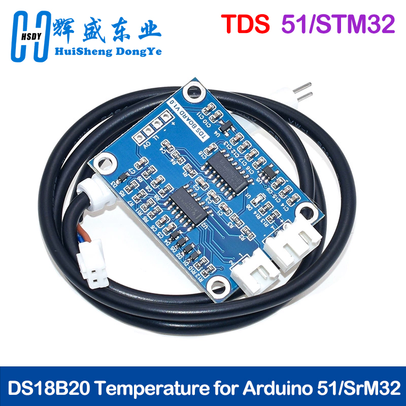 Ds18B20 Temperature Sensor - Módulo de sensor TDS sólidos disueltos