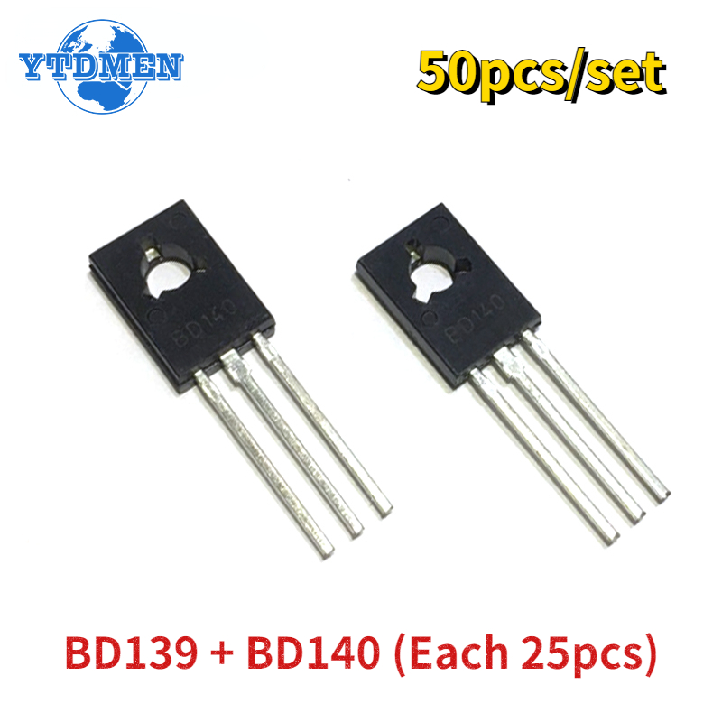 Lm317 Voltage Regulator - 50 uds/set Transistor BD139 BD140 cada