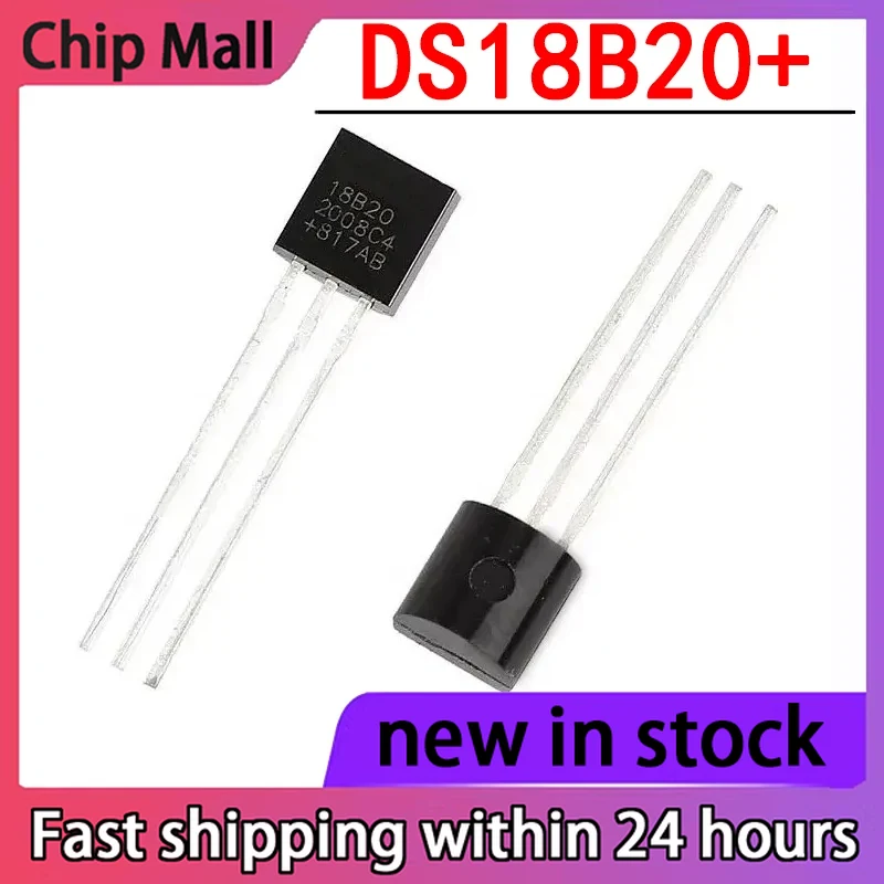 Ds18B20 Temperature Sensor - 1 Sensor de Temperatura DS18B20+18B20, Termómetro