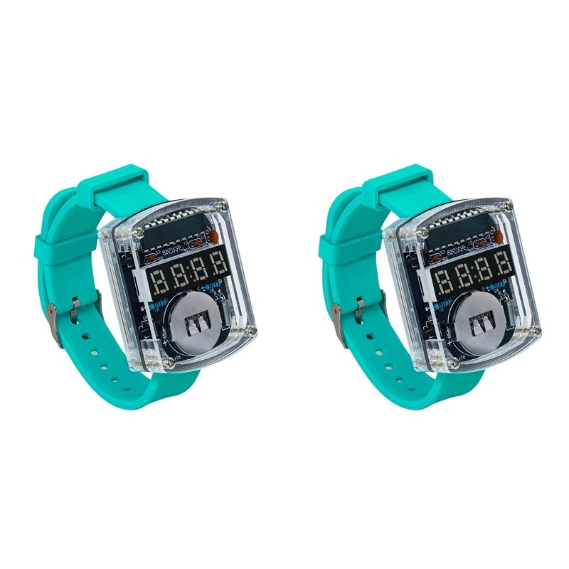 Diy Electronics Project Kit - Kit de reloj LED DIY 2X,