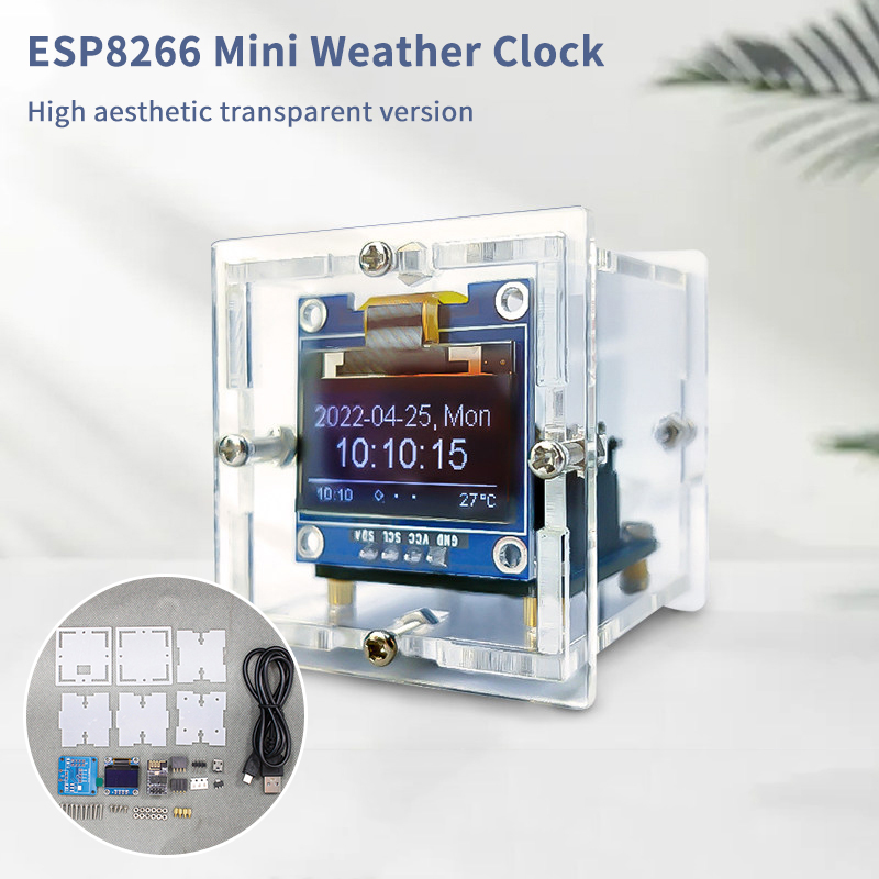 Kit de Reloj Meteorológico Min - Diy Electronics Project Kit reseña y precio