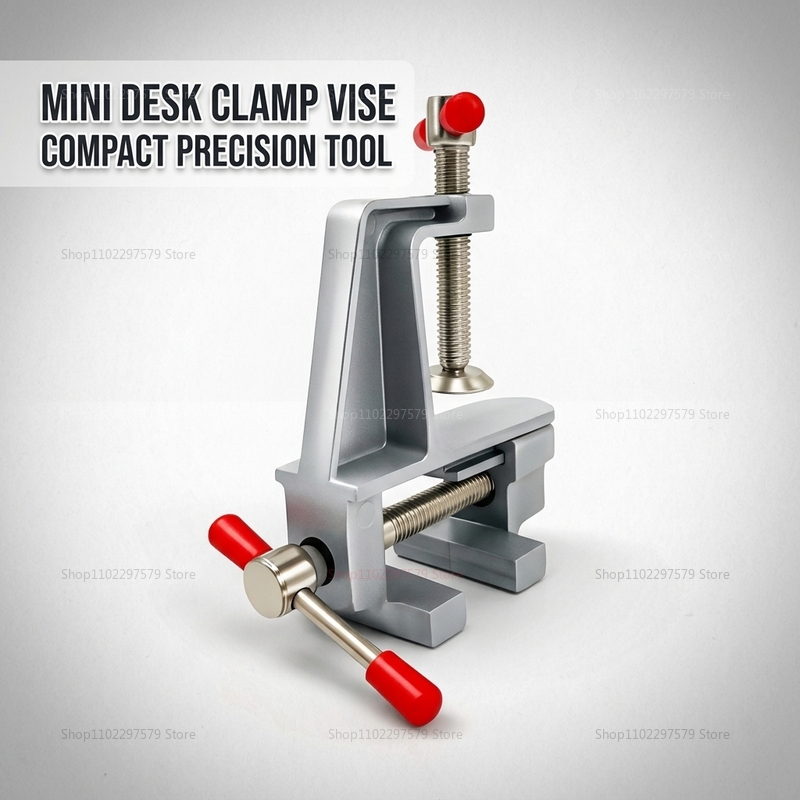 Mini Tornillo de Banco de Alum - Diy Electronics Table reseña y precio