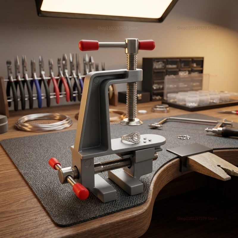 Mini Tornillo de Banco de Alum - Diy Electronics Table reseña y precio