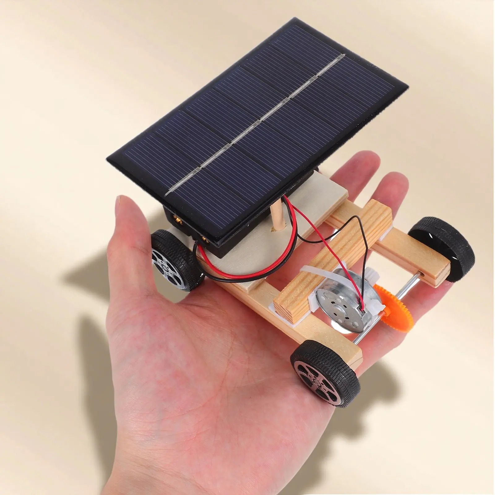 Coche Solar de Madera para Arm - Diy Electronics Motor reseña y precio