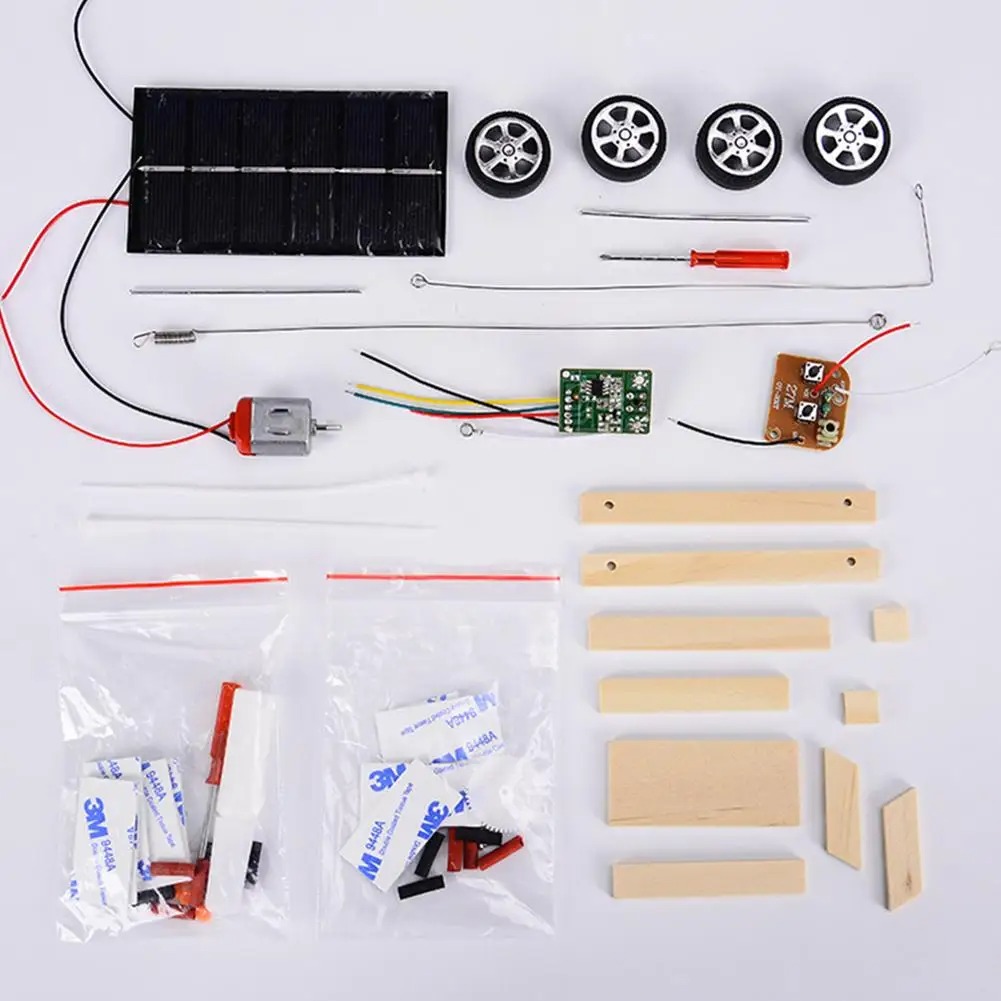 Coche Solar de Madera para Arm - Diy Electronics Motor reseña y precio
