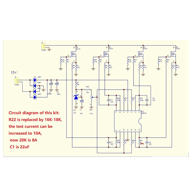 Kits de bricolaje de AC88-2X,  - Diy Electronic Load reseña y precio