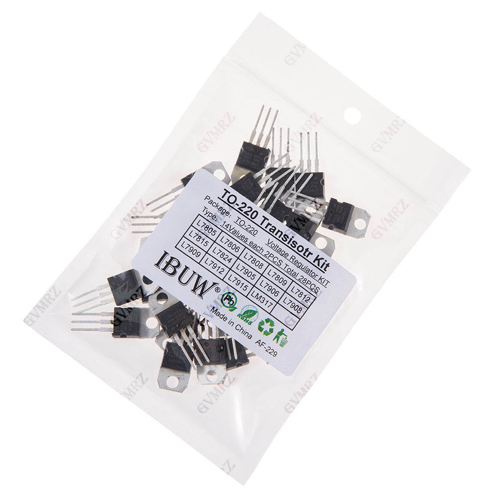 Kit de transistores TO-220 de  - Lm317 Voltage Regulator reseña y precio