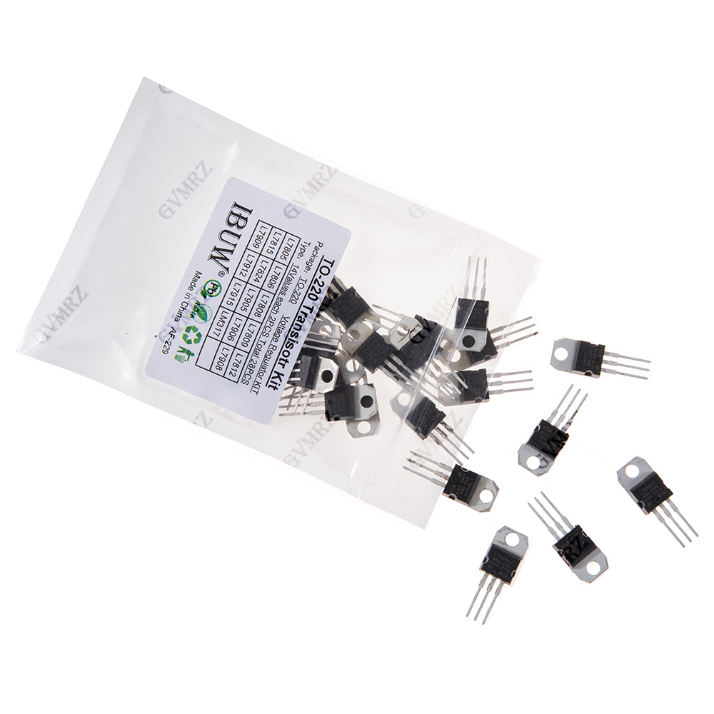 Kit de transistores TO-220 de  - Lm317 Voltage Regulator reseña y precio