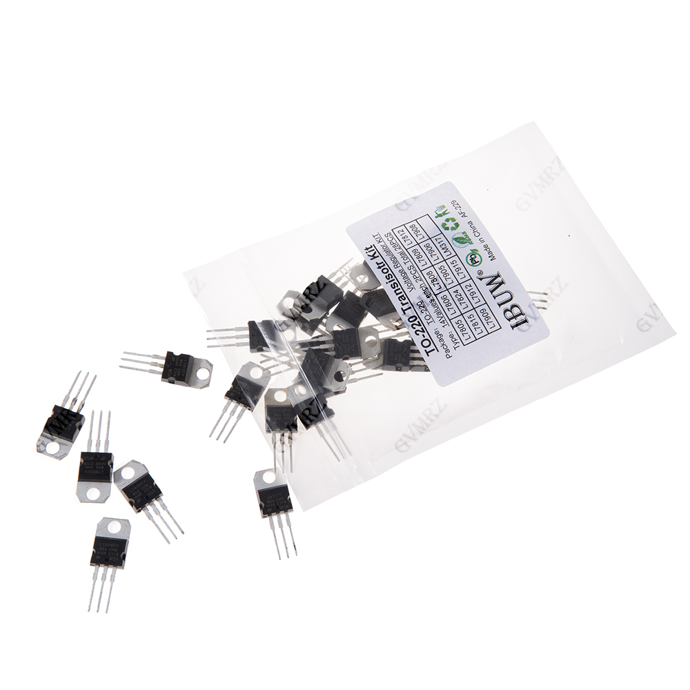 Kit de transistores TO-220 de  - Lm317 Voltage Regulator reseña y precio
