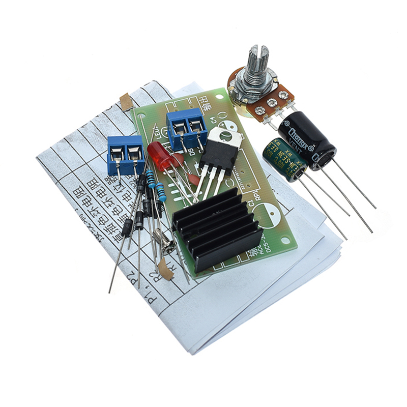 Kit de fuente de alimentación  - Lm317 Voltage Regulator reseña y precio