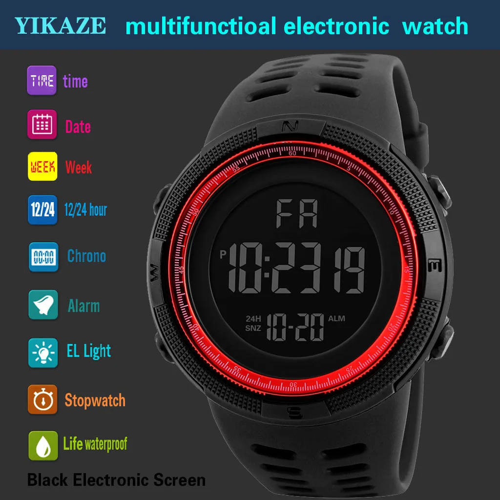 Reloj para hombre, relojes dig - Diy Electronics Watch reseña y precio