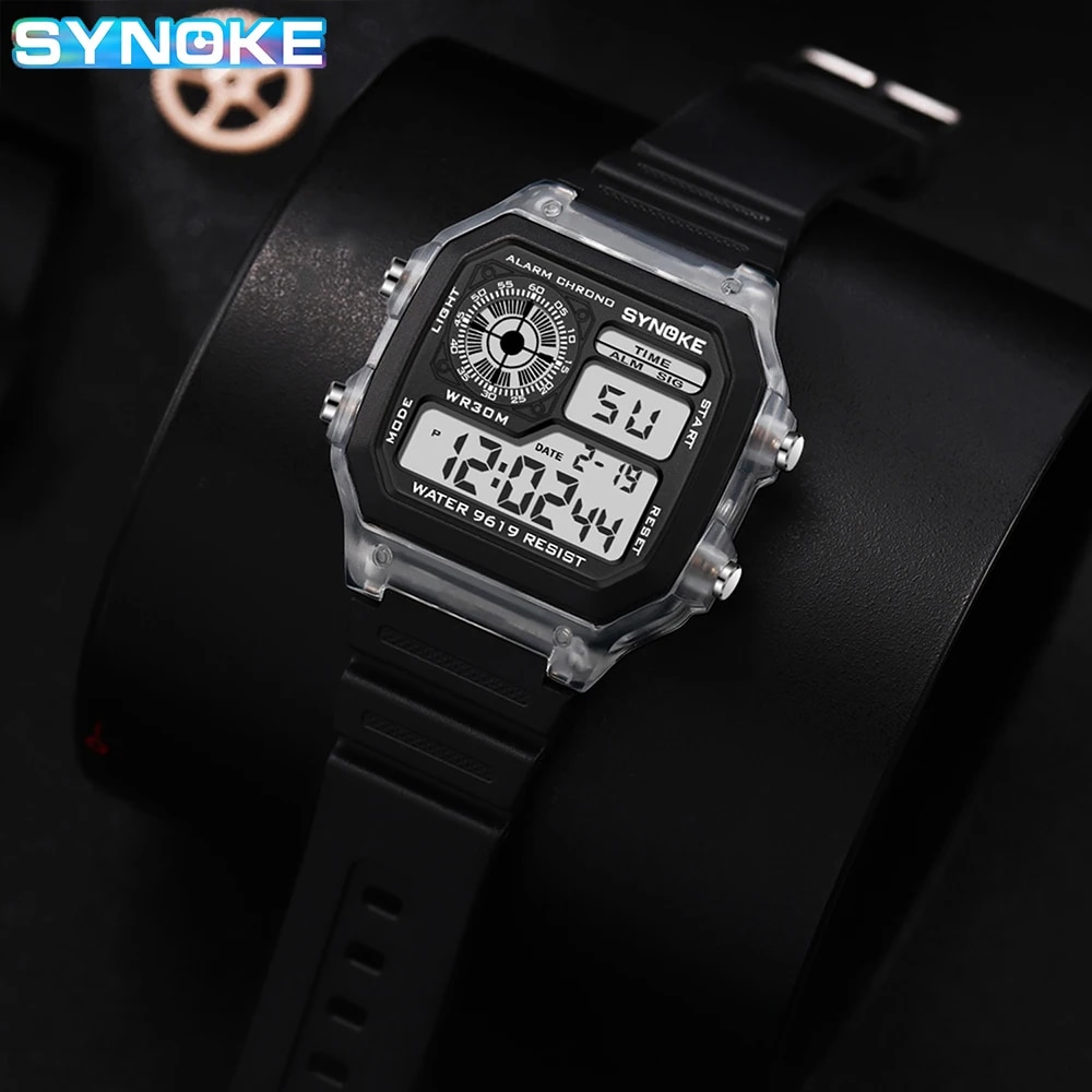 Relojes digitales SYNOKE para  - Diy Electronics Watch reseña y precio