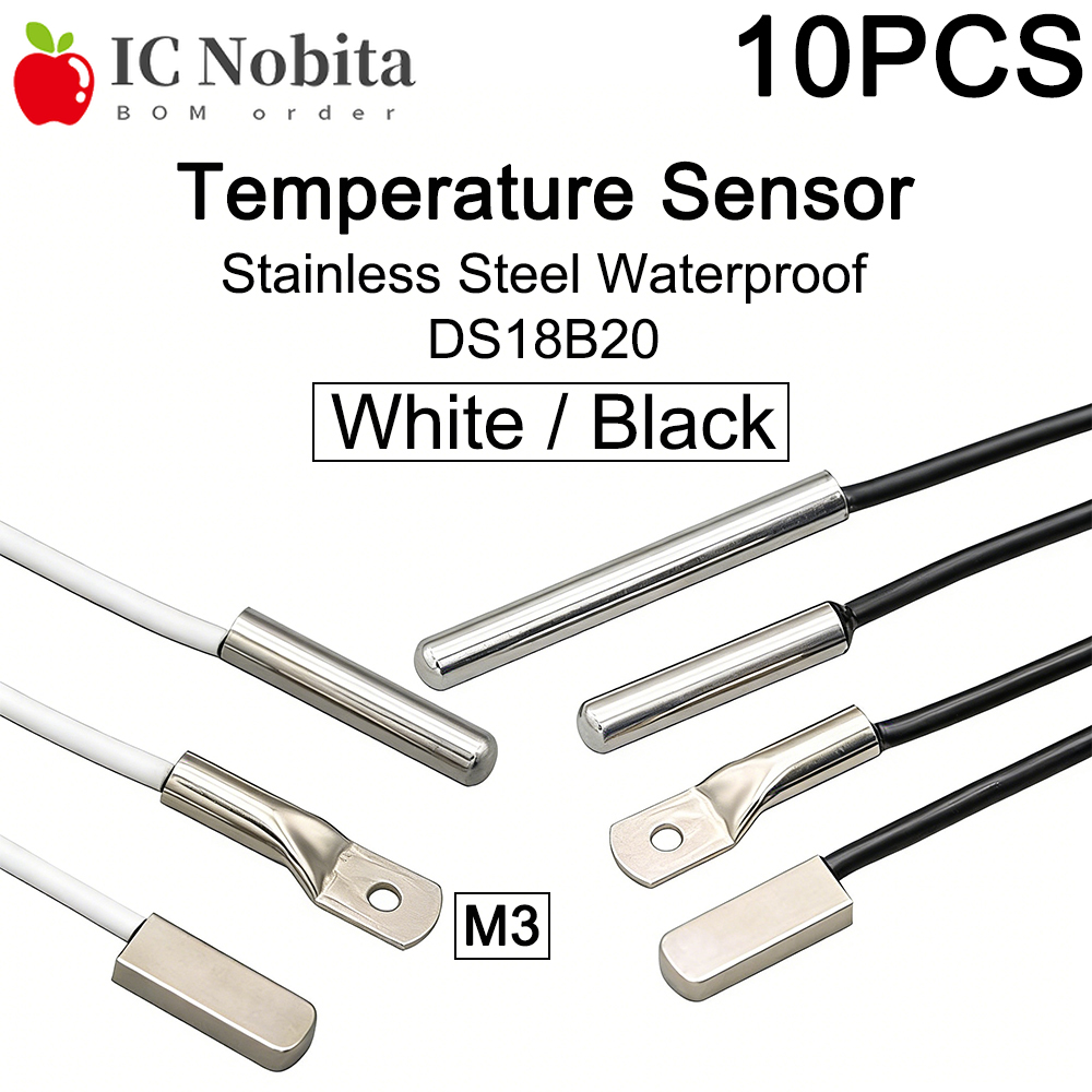 10 unidades de sensor de tempe - Ds18B20 Temperature Sensor reseña y precio