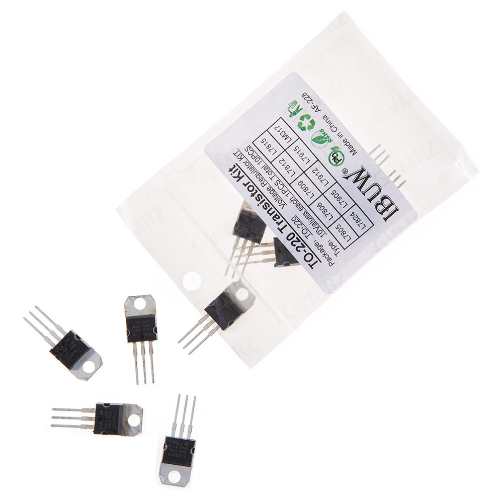 Kit de 10 Transistores L7805 T - Lm317 Voltage Regulator reseña y precio