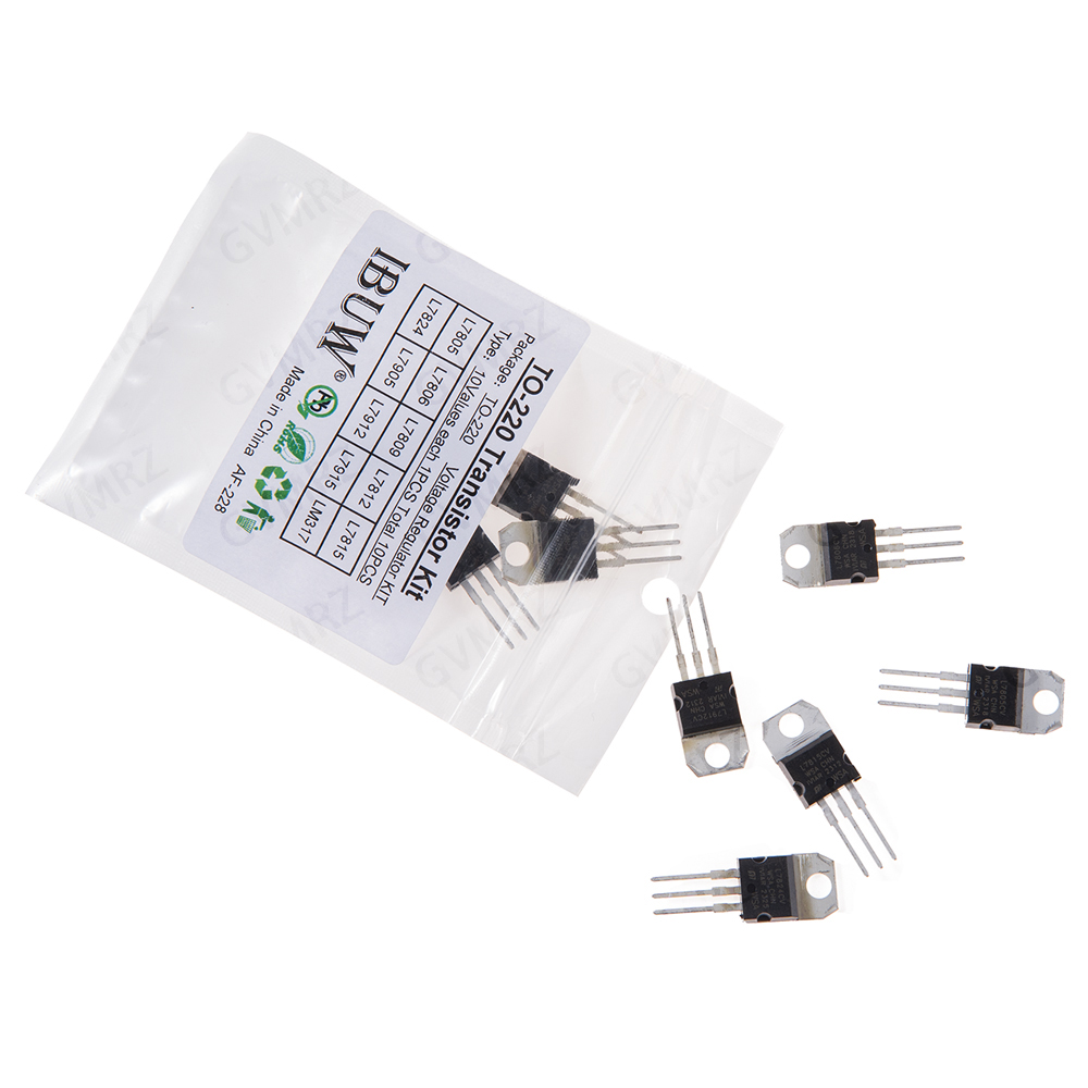 Kit de 10 Transistores L7805 T - Lm317 Voltage Regulator reseña y precio