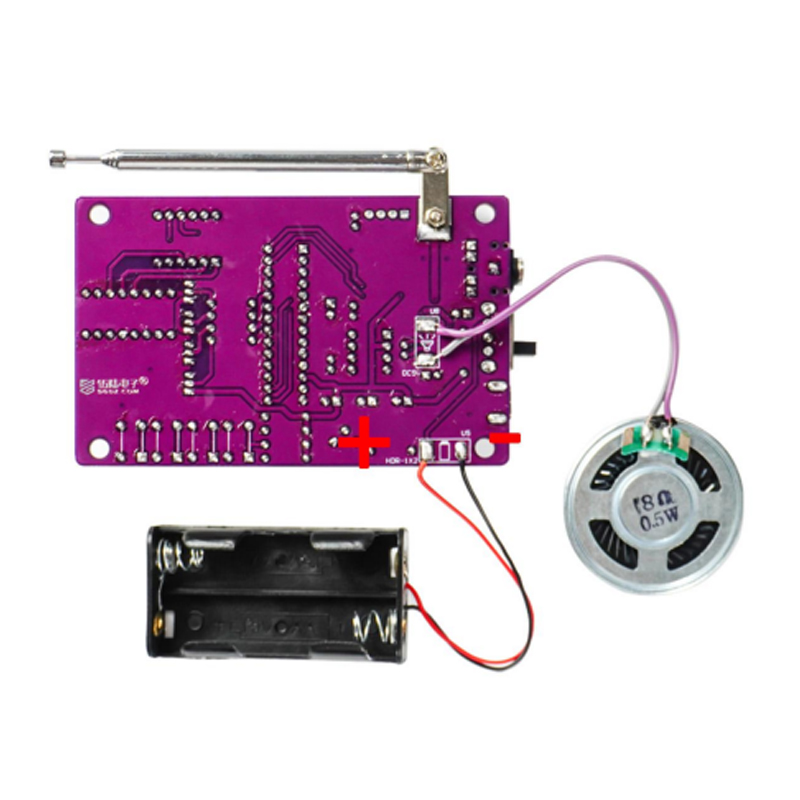 Kit Electrónico de Radio FM DI - Diy Electronics Project Kit reseña y precio