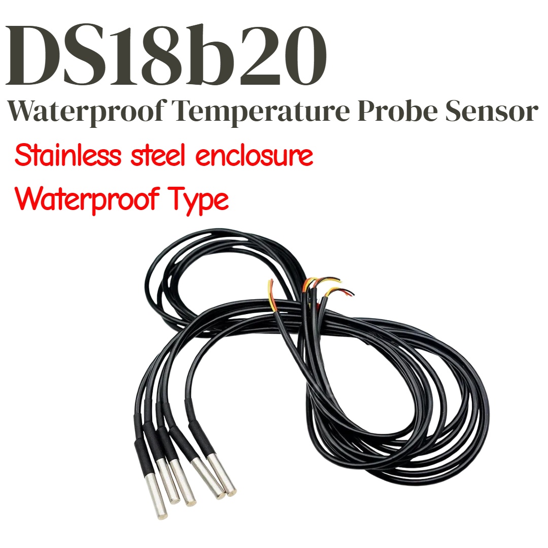 Sonda de Temperatura DS18b20,  - Ds18B20 Temperature Sensor reseña y precio