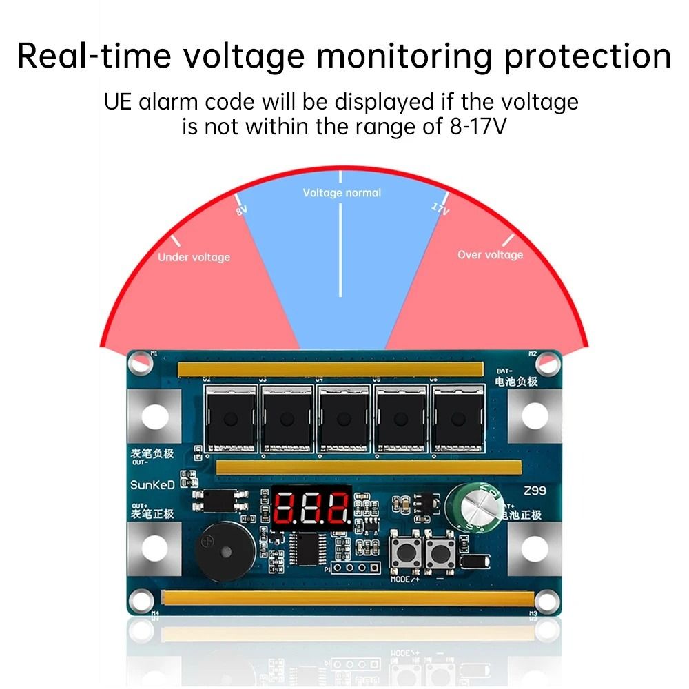 Soldador Portátil de 12V con P - Diy Electronics Spot Welder reseña y precio