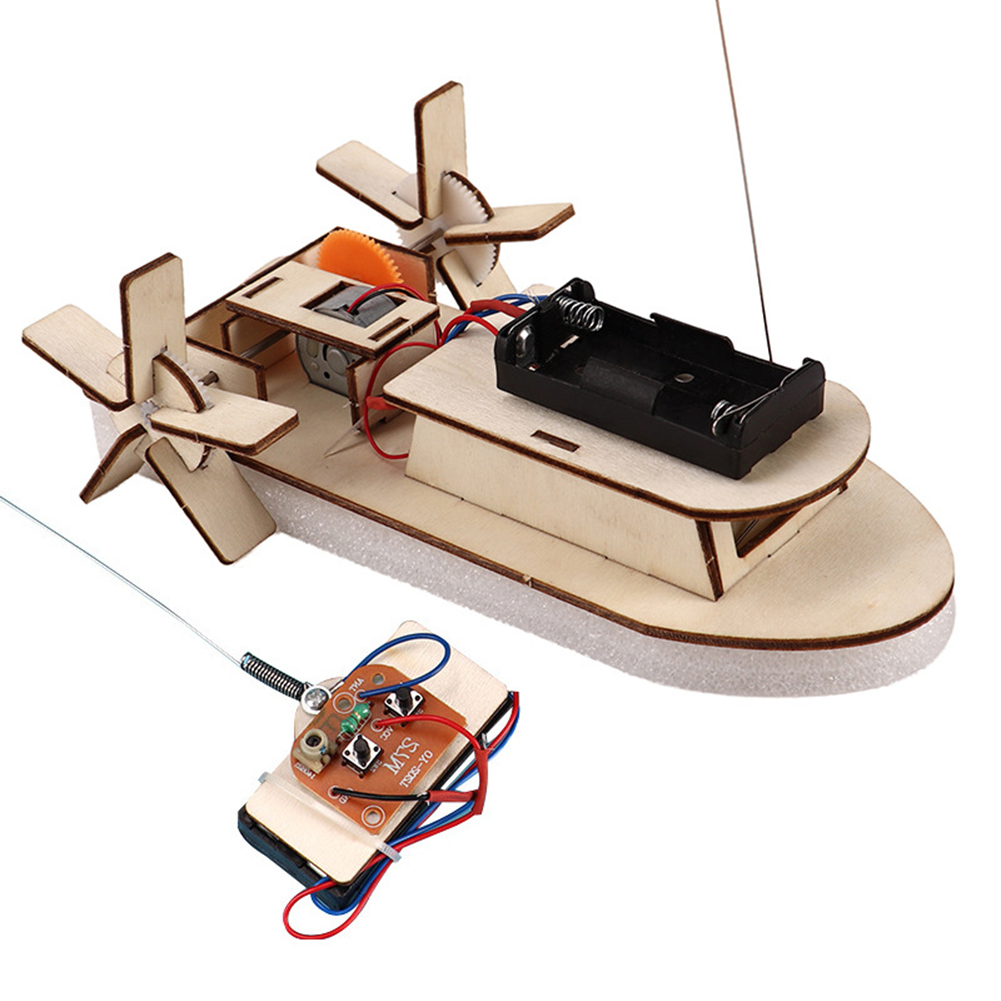Modelo de barco de madera para - Diy Electronics For Kids reseña y precio