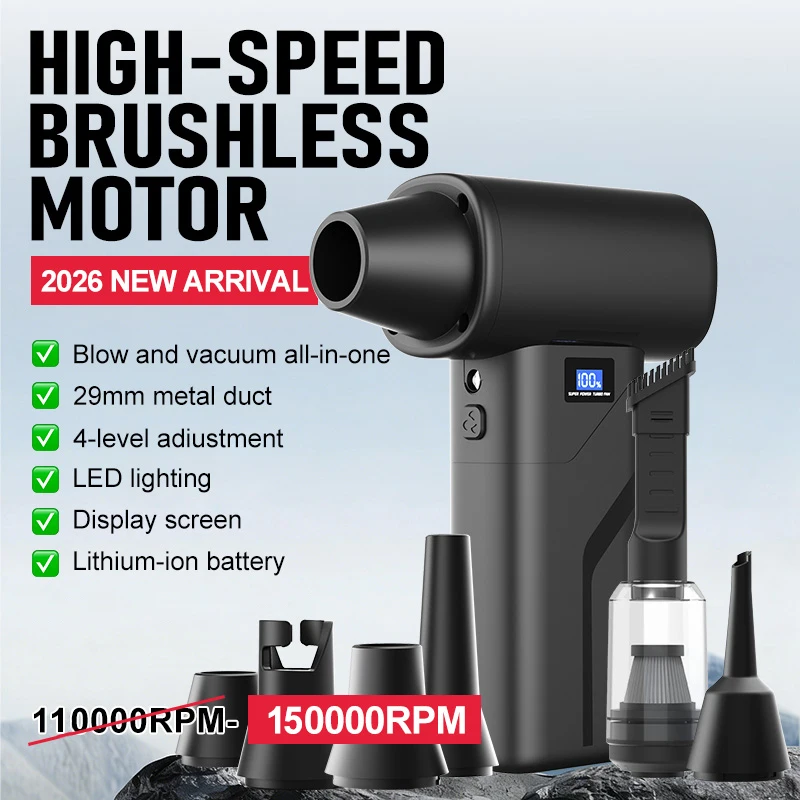 Ventilador Turbo de 150000 RPM - Diy Electronics Cleaner reseña y precio