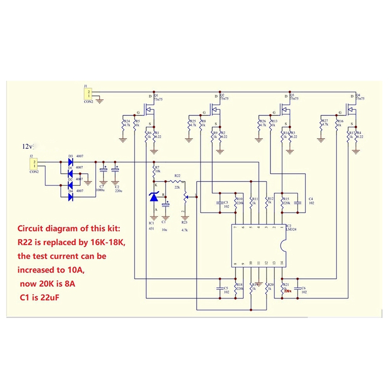 Kits de bricolaje A46T, probad - Diy Electronic Load reseña y precio