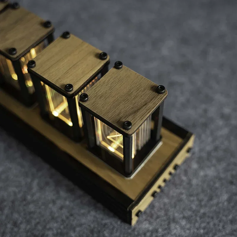 Nuevo Reloj de Tubos Nixie de  - Diy Electronics Table reseña y precio