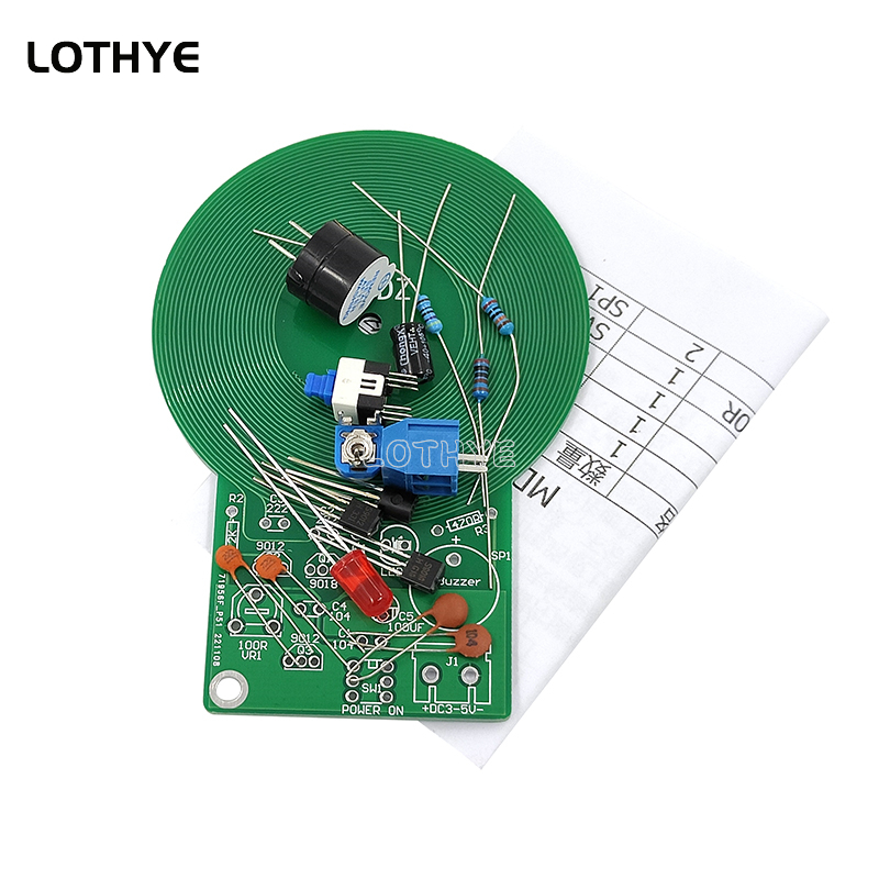 Kit de Detector de metales DC  - Diy Electronics Gadget reseña y precio