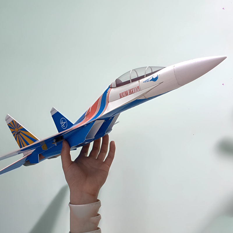 Su-27 Avión de Combate RC con  - Diy Electronics For Kids reseña y precio