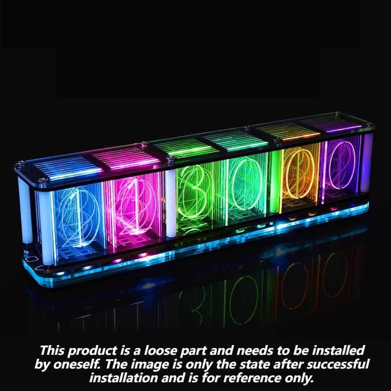 Kit de Reloj de Tubo Luminoso, - Diy Electronics Table reseña y precio