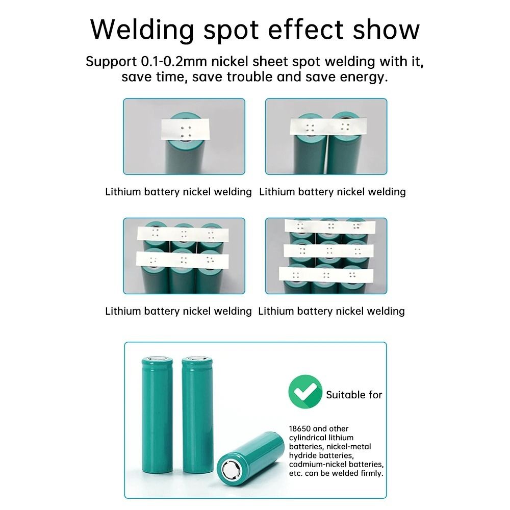 Soldador por Puntos Portátil d - Diy Electronics Spot Welder reseña y precio