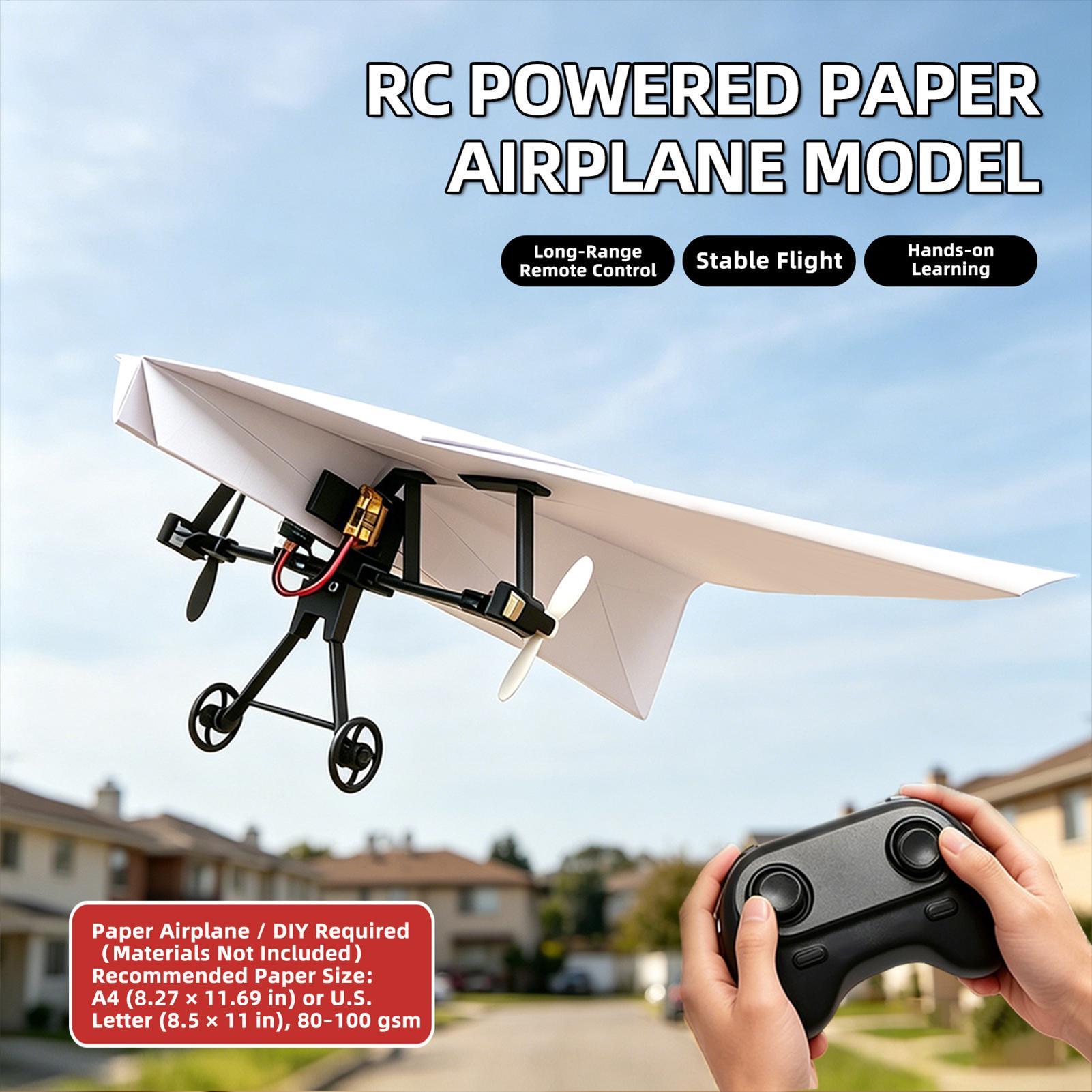 Avión de Papel con Control Rem - Diy Electronics For Kids reseña y precio