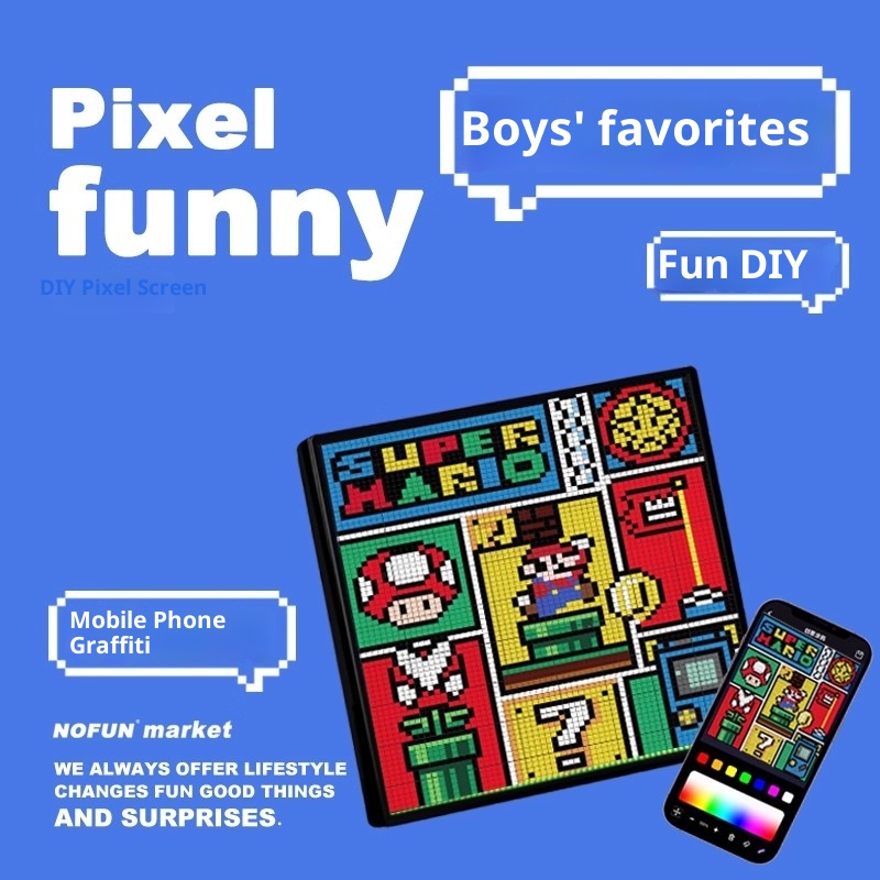 Pantalla de píxel Diy, pantall - Diy Electronics Table reseña y precio