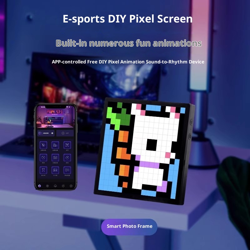 Pantalla de píxel Diy, pantall - Diy Electronics Table reseña y precio