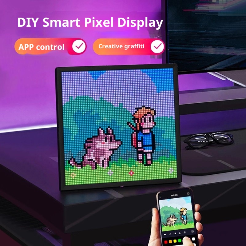 Pantalla de píxel Diy, pantall - Diy Electronics Table reseña y precio