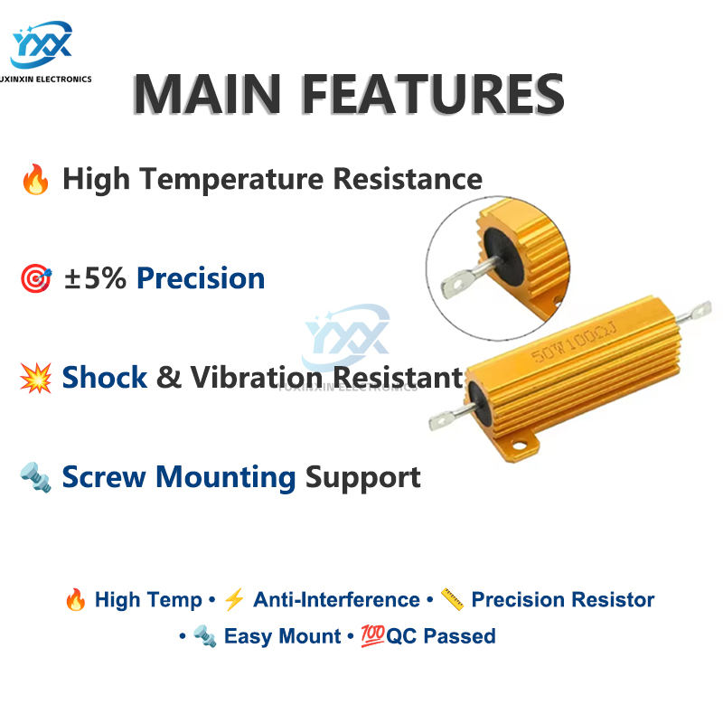 Resistencia de potencia RX24,  - Diy Electronic Load reseña y precio