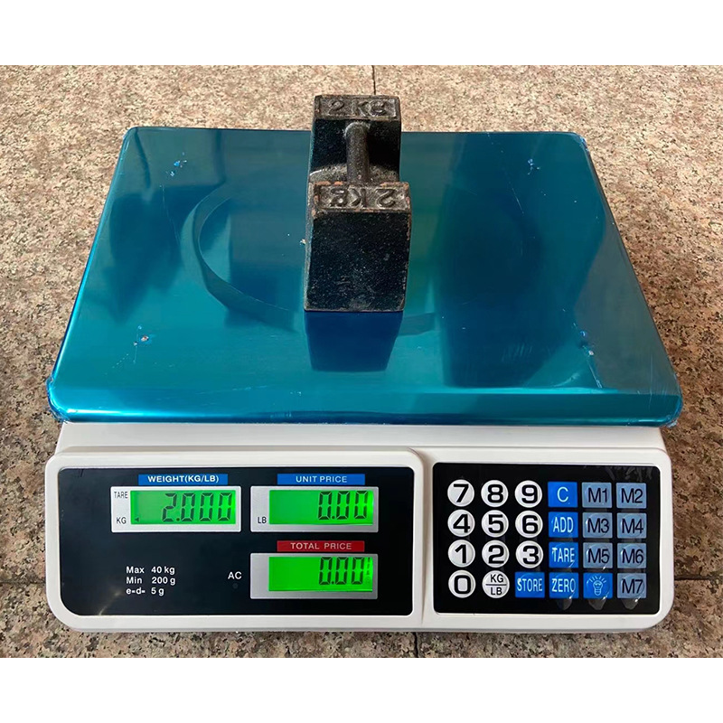 Báscula electrónica de acero i - Diy Electronics Stores reseña y precio