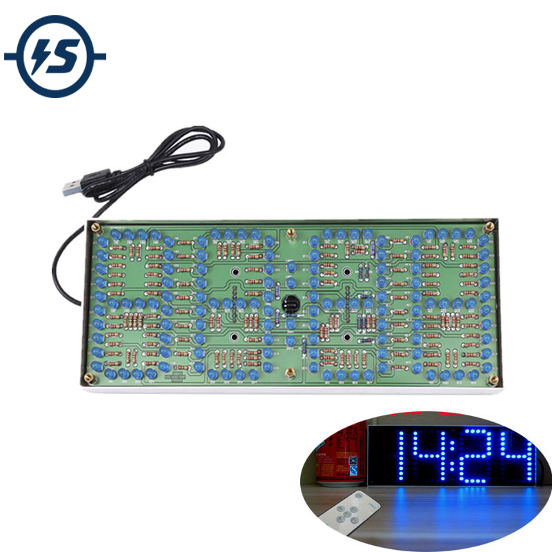 Kit de pantalla de reloj azul, - Diy Electronics India reseña y precio