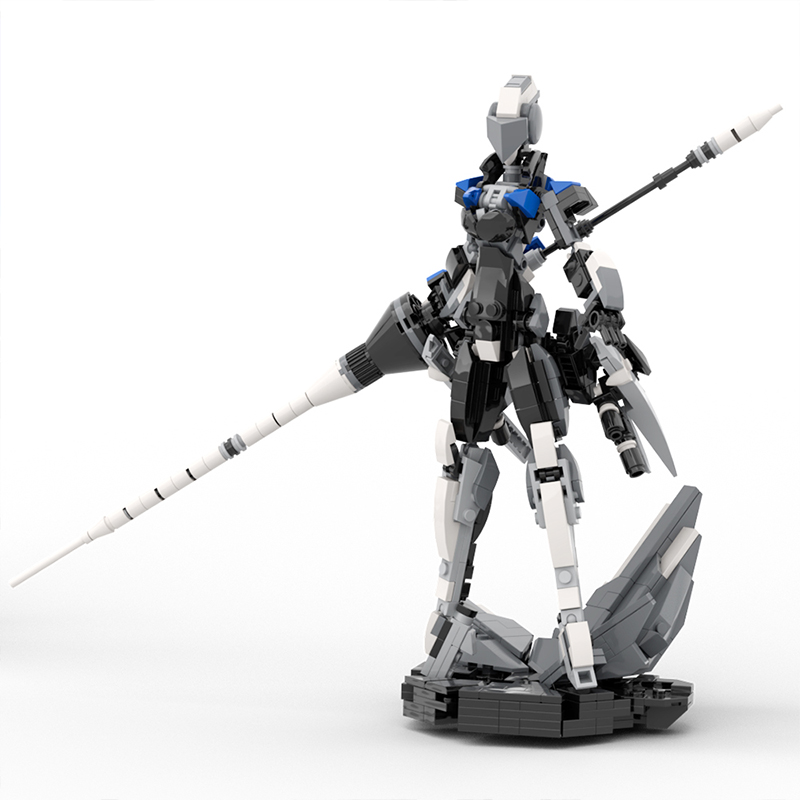 MOC Mech-Robot femenino Lancer - Diy Electronics Pdf reseña y precio
