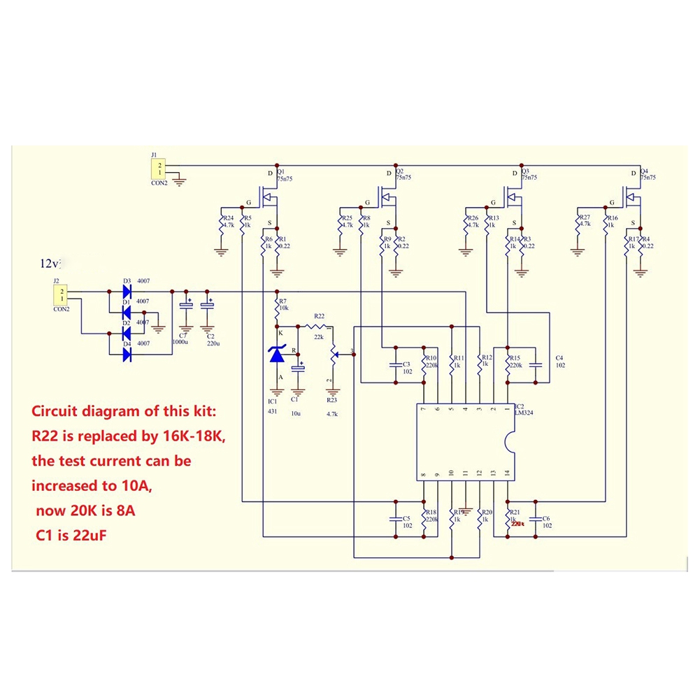 Kits de ABIY-DIY, probador de  - Diy Electronic Load reseña y precio
