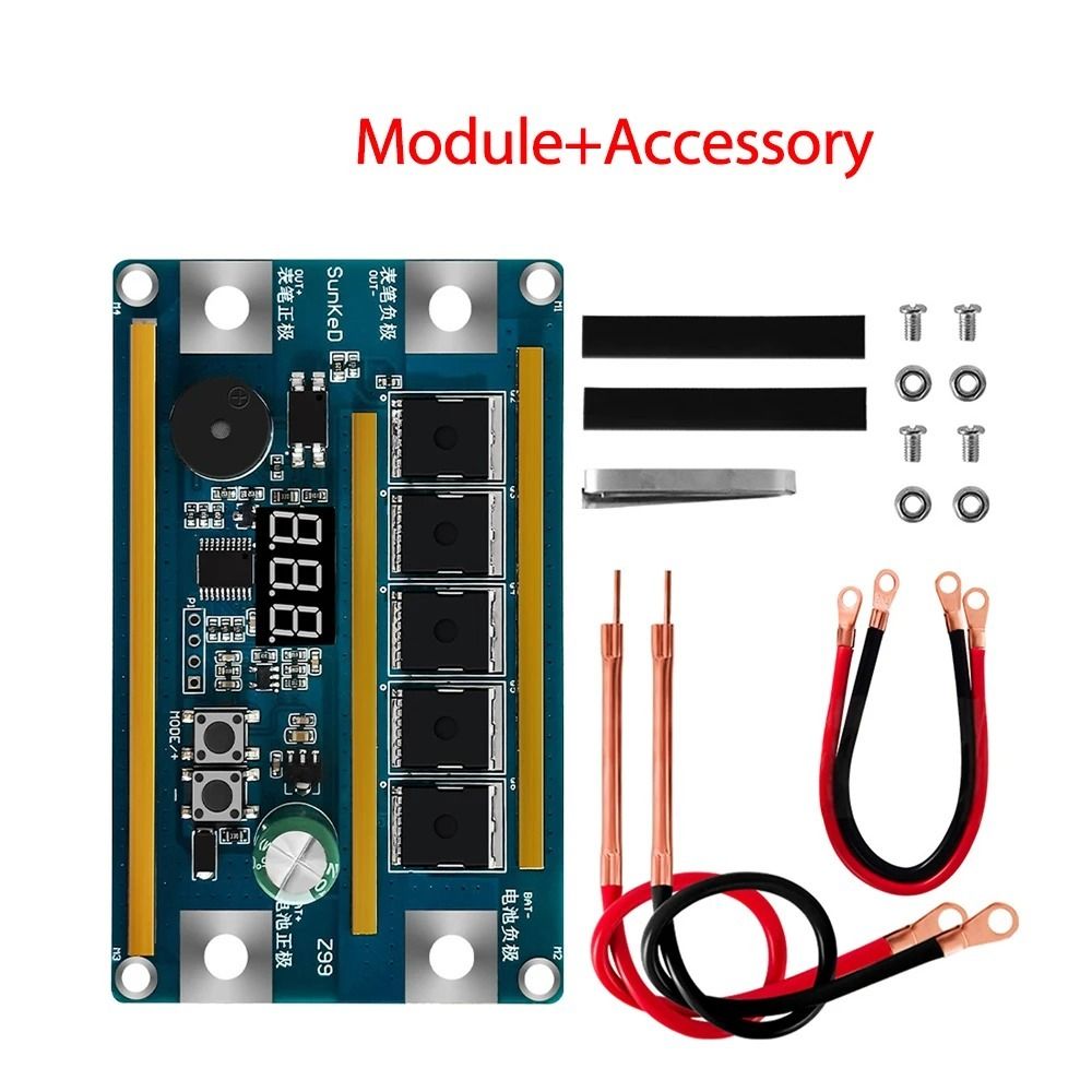 Soldador Portátil de 12V con P - Diy Electronics Spot Welder reseña y precio