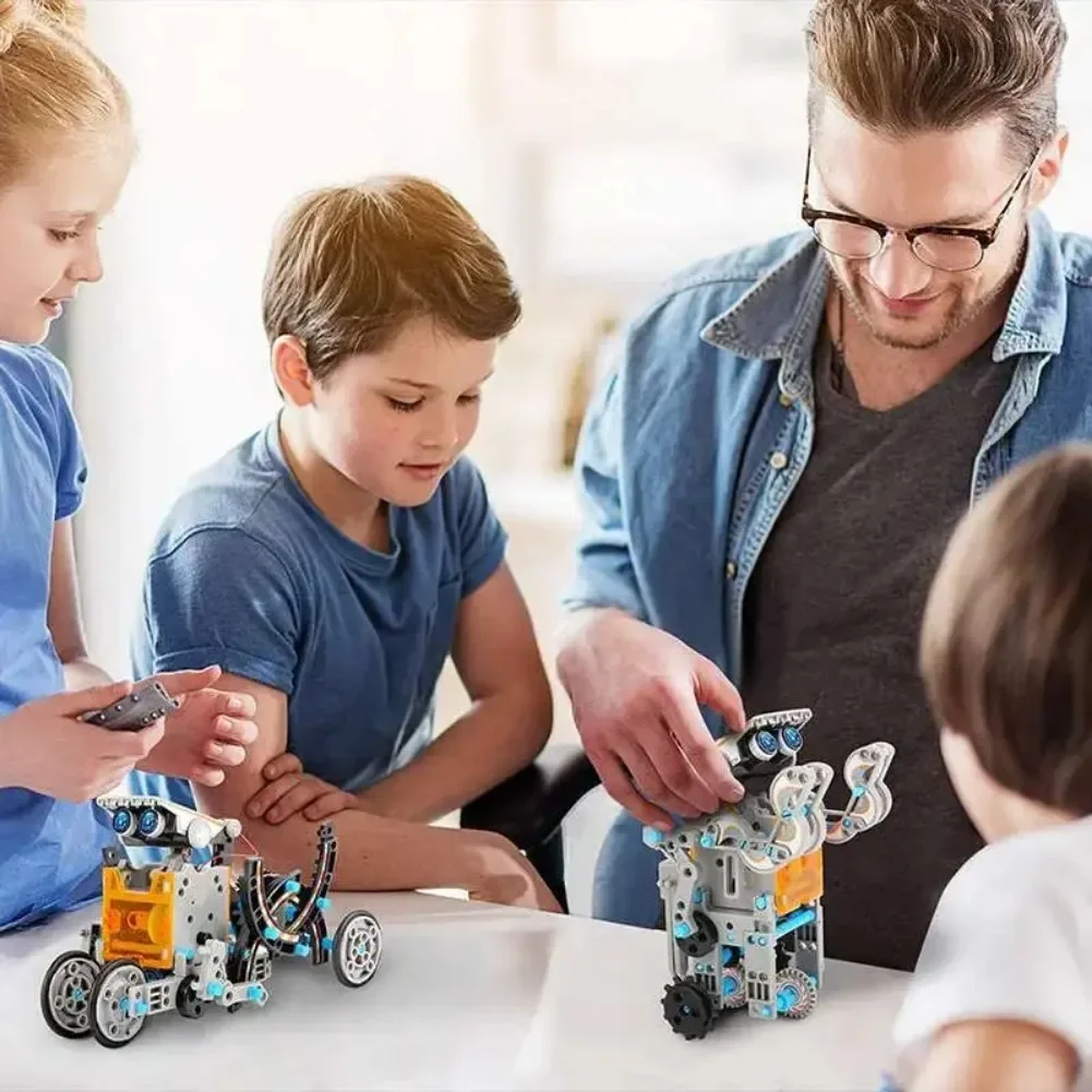 Kit de ciencia Robot con energ - Diy Electronics Gadget reseña y precio