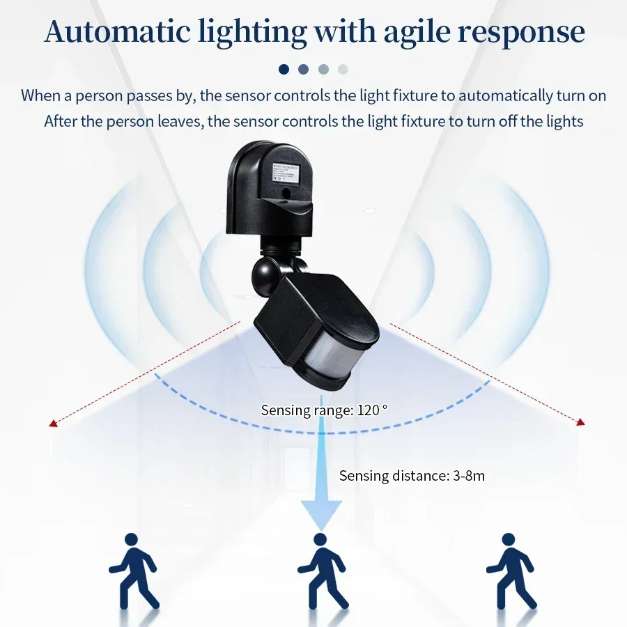 Sensor de movimiento PIR de 12 - Ldr Light Sensor reseña y precio